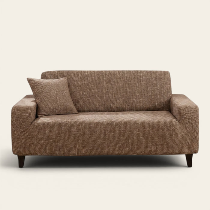 Sofa Cover – Spotted – Caramel