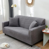 Sofa Cover – Spotted – Pearl Grey