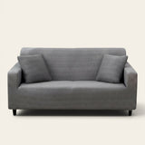 Sofa Cover – Spotted – Pearl Grey