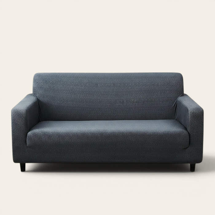 Sofa Cover – Spotted – Stormy Blue