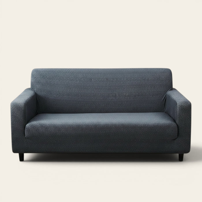 Sofa Cover – Spotted – Stormy Blue