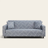 Sofa Cover – Tile – Pearl Grey