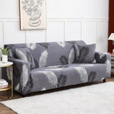 Sofa Cover – Tropical Palm – Charcoal