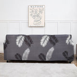 Sofa Cover – Tropical Palm – Charcoal
