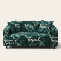 Sofa Cover – Tropical Print – Forest