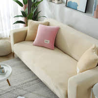 Sofa Cover – Velvet – Bouclé Sand