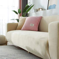 Sofa Cover – Velvet – Bouclé Sand