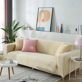 Sofa Cover – Velvet – Bouclé Sand