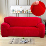 Sofa Cover – Velvet Bright – Bordeaux