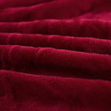 Sofa Cover – Velvet Plush – Bordeaux