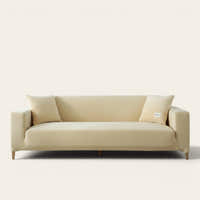 Sofa Cover – Velvet – Bouclé Sand