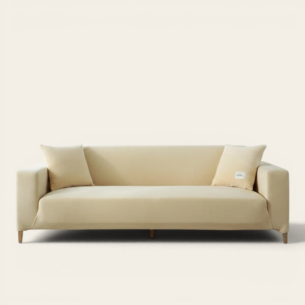 Sofa Cover – Velvet – Bouclé Sand