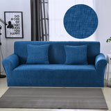 Sofa Cover – Velvet – Cobalt