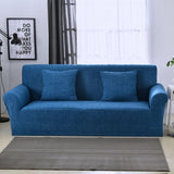 Sofa Cover – Velvet – Cobalt