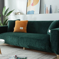 Sofa Cover – Velvet – Forest