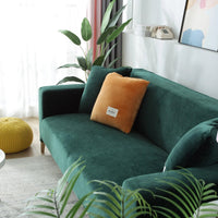 Sofa Cover – Velvet – Forest
