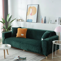 Sofa Cover – Velvet – Forest