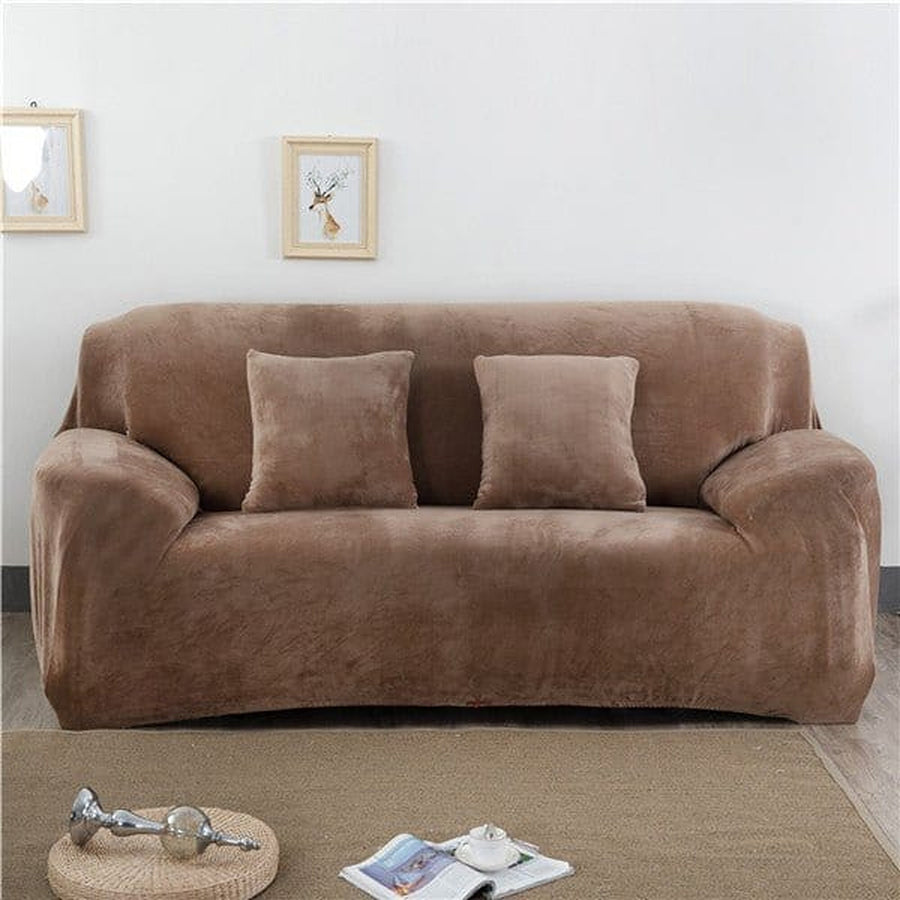 Sofa Cover – Velvet – Honey