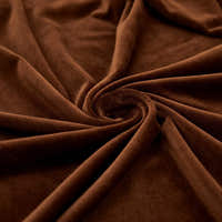 Sofa Cushion Cover – Velvet Plush – Espresso