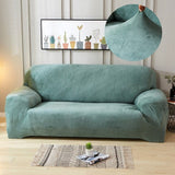 Sofa Cover – Velvet Plush – Sage Mist