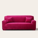 Sofa Cover – Velvet – Fuchsia