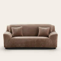 Sofa Cover – Velvet – Honey