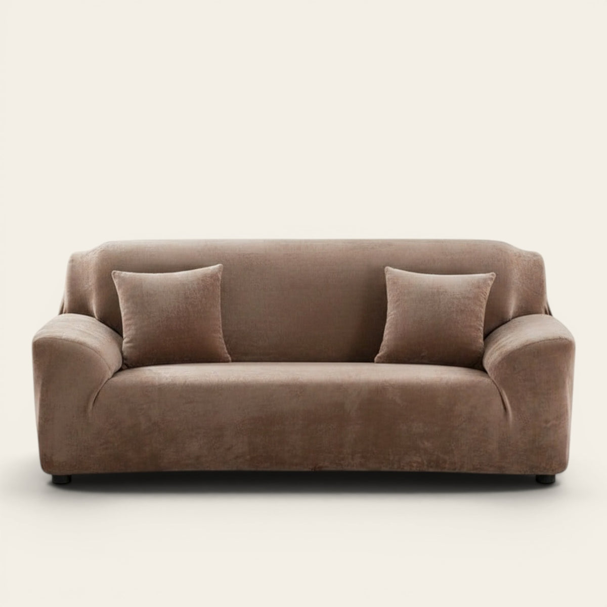 Sofa Cover – Velvet – Honey