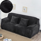 Sofa Cover – Velvet – Ink Black