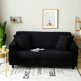 Sofa Cover – Velvet – Ink Black