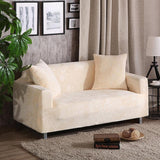 Sofa Cover – Velvet – Ivory Cream