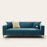 Sofa Cover – Velvet – Lake Blue