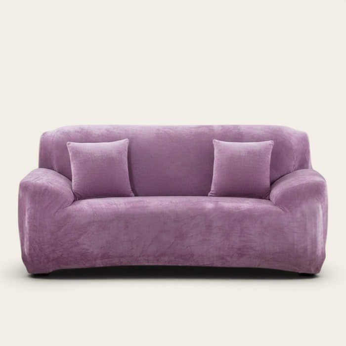 Sofa Cover – Velvet – Lavender Mist