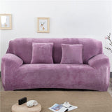 Sofa Cover – Velvet – Lavender Mist