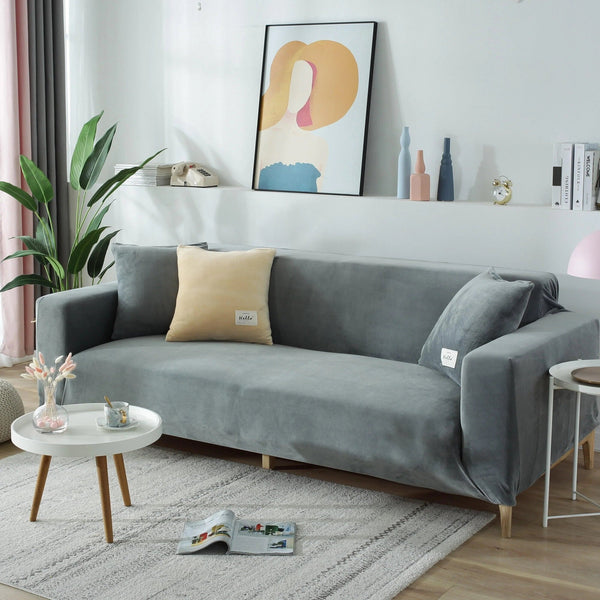 Sofa Cover – Velvet – Teal Deep