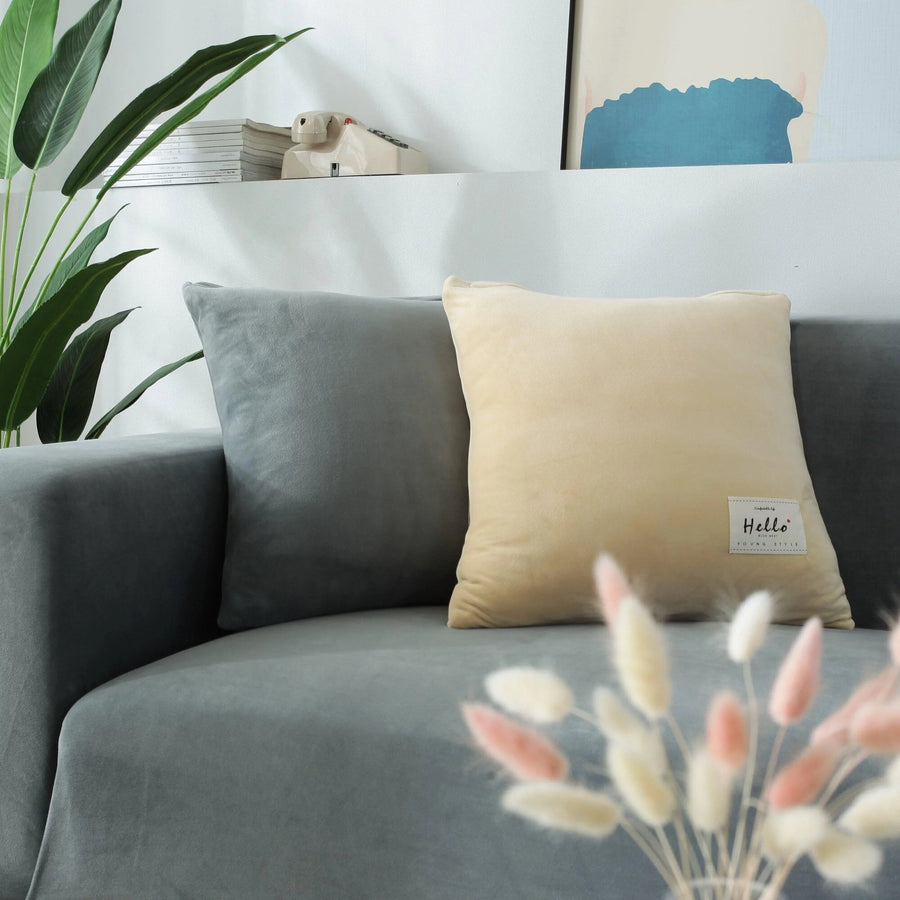 Sofa Cover – Velvet – Teal Deep