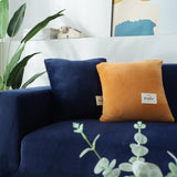 Sofa Cover – Velvet Plush – Midnight Navy
