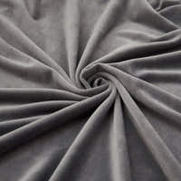 Sofa Cushion Cover – Velvet Plush – Charcoal