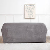 Sofa Cover – Velvet Smooth – Pearl Grey