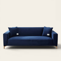 Sofa Cover – Velvet Plush – Midnight Navy