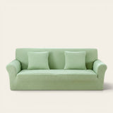 Sofa Cover – Velvet – Sage Mist