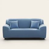 Sofa Cover – Velvet – Sky Mist