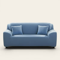 Sofa Cover – Velvet – Sky Mist