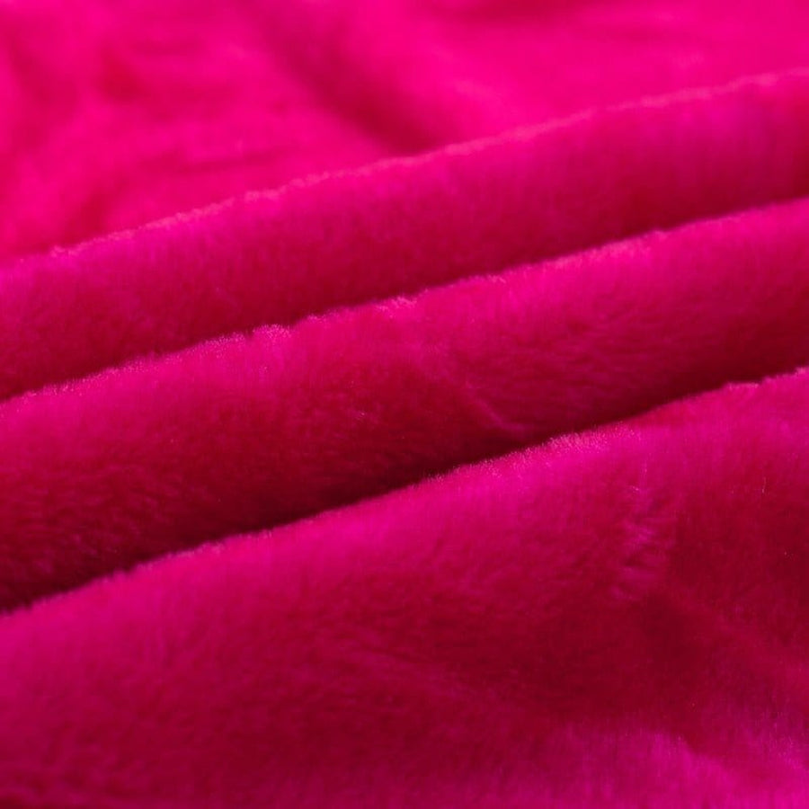 Sofa Cover – Velvet – Fuchsia