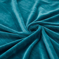 Sofa Cushion Cover – Velvet Plush – Teal