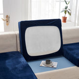 Sofa Cushion Cover – Velvet Plush – Midnight Navy