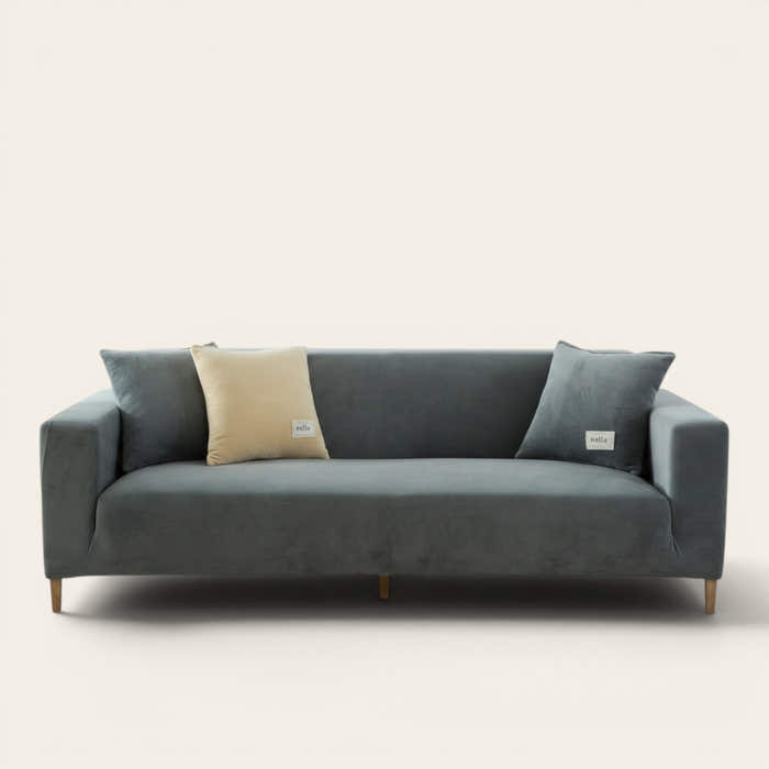Sofa Cover – Velvet – Teal Deep