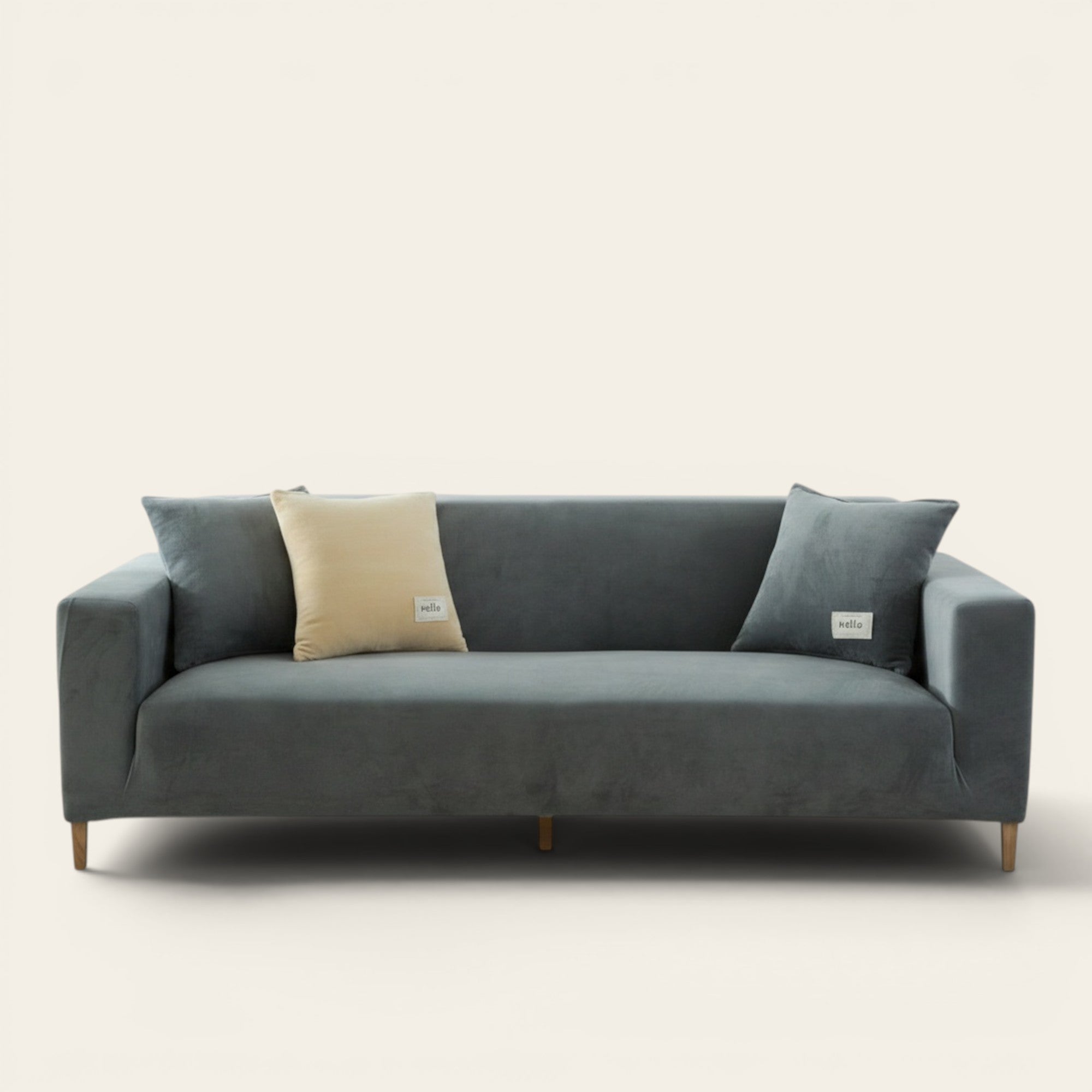 Sofa Cover – Velvet – Teal Deep