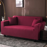 Sofa Cover – Jacquard – Bordeaux