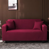 Sofa Cover – Jacquard – Bordeaux
