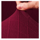 Sofa Cover – Jacquard – Bordeaux